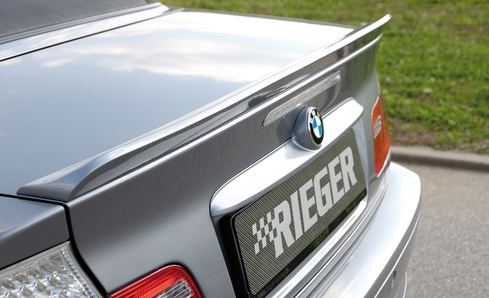 Heckansatz E46 Compact Rieger Tuning passend für BMW E46