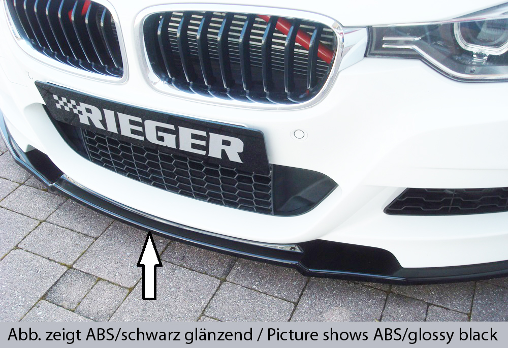 Rieger Tuning Spoilerschwert für originale M-Paket Frontschürze für BMW 3er  (F30, F31, 3L, 3K) 00053462