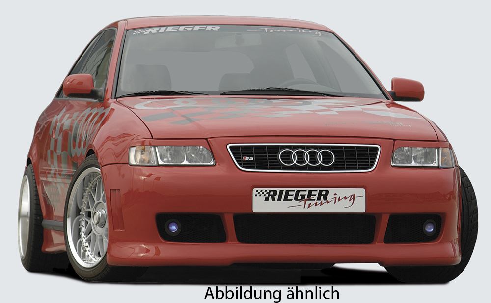 Audi A3 (8P) Rieger Spoilerstoßstange R-Frame mit Halter f. orig. NSW, –  Tuning King