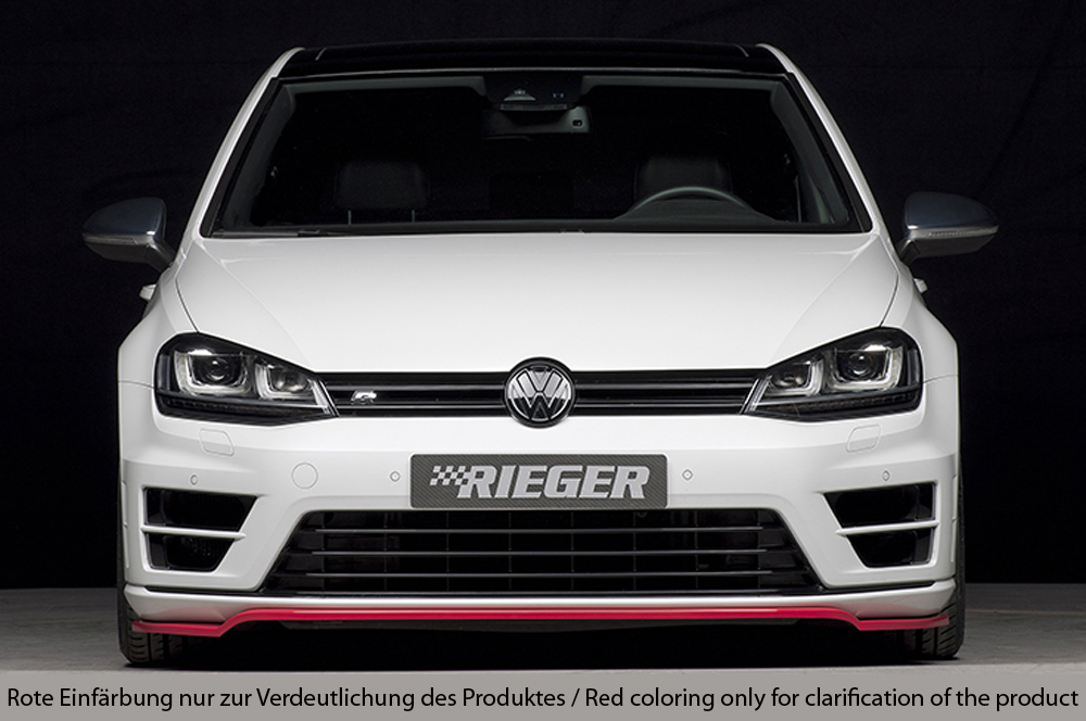 Spoilerschwert Frontspoiler für VW Golf 7 R Facelift – TUNING SWITZERLAND