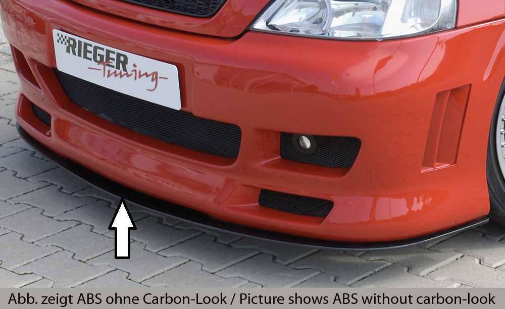 Rieger Tuning Spoilerstoßstange mit großer Aussparung für Waschanlage für Opel  Astra H (A-H) 00051262