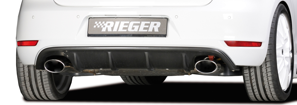 Rieger Tuning Spoilerstoßstange mit Aussparungen für  Scheinwerferwaschanlage für VW Golf IV (1J) 00059006