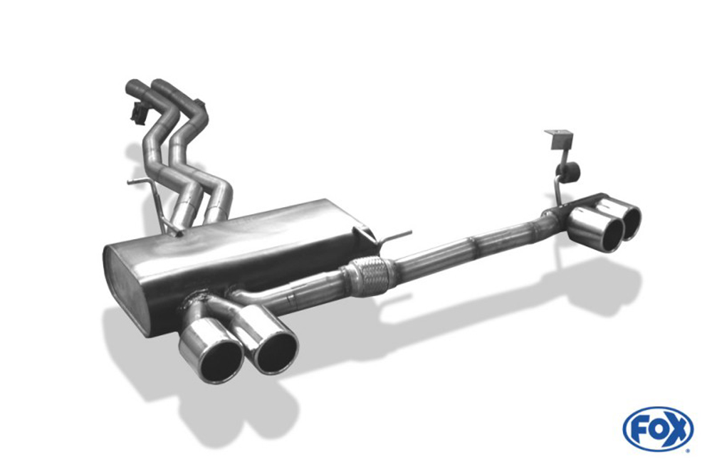 Endschalldämpfer mit links/rechts je 2x90mm, Typ 12 <p>2.2l 125kW, 2.5l 130/141kW, 2.5l Si 160kW, 3.0l 170kW, 3.0 Si 195kW;</p>