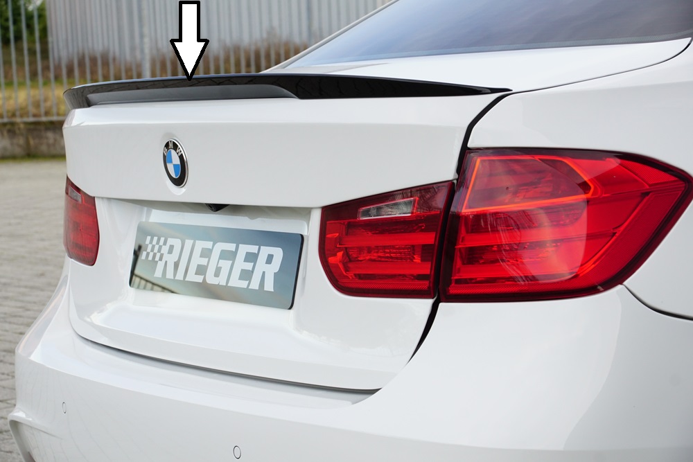 BMW M Performance Heckklappenspoiler (matt-schwarz / lackierfähig) <p>BMW M Performance Heckklappenspoiler (matt-schwarz / lackierfähig);</p>