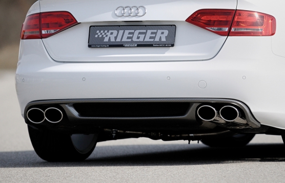 Rieger ESD Audi A4 (B8), 4Zyl.  ø 66mm Anflutung