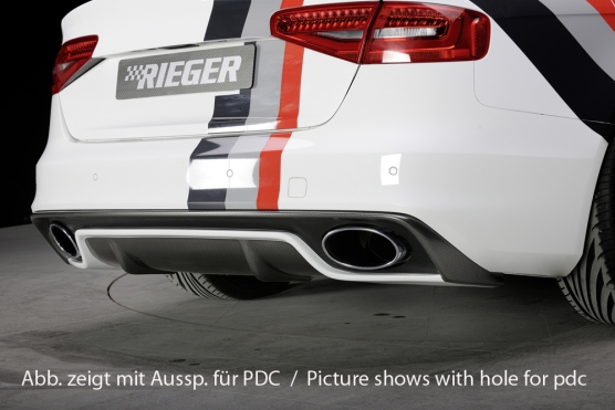Audi S-Line Heckschürze (ohne Heckeinsatz)