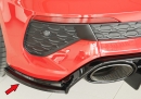 Rieger rear skirt approach laterally, left